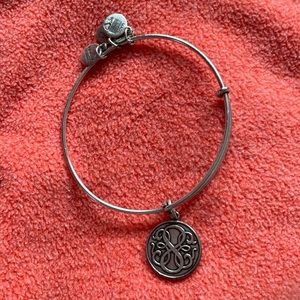 Alex and Ani Path of Life silver bangle